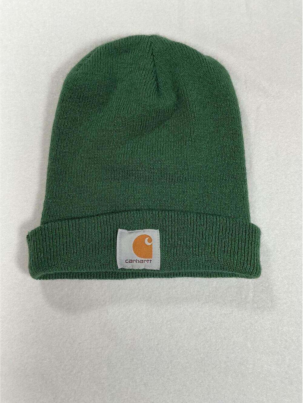 Carhartt Green Cuffed Knit Beanie